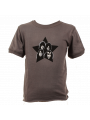 Kiss Baby Rock t-skjort eco Vintage Black – organic cotton
