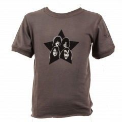 Kiss Baby Rock t-skjort eco Vintage Black – organic cotton