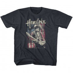 Jimi Hendrix Kids T-Shirt Guitar Flag