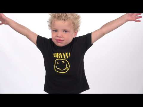 Nirvana pappaer's t-skjort & (sma)barn t-skjort Smiley