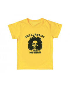 Bob Marley (sma)barn t-skjort Smile Jamaica