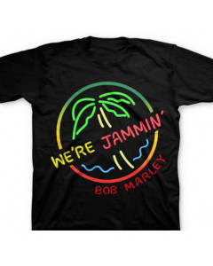 Bob Marley (sma)barn t-skjort Neon Sign