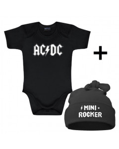baby gavesett AC-DC baby-baby & Mini Rocker lue