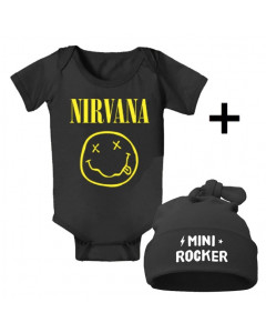 baby gavesett Nirvana babybodyer baby-baby & Mini Rocker lue