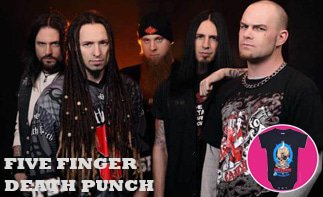 Five Finger Death Punch klær til baby og barn