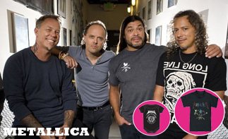 Metallica klær til baby og barn